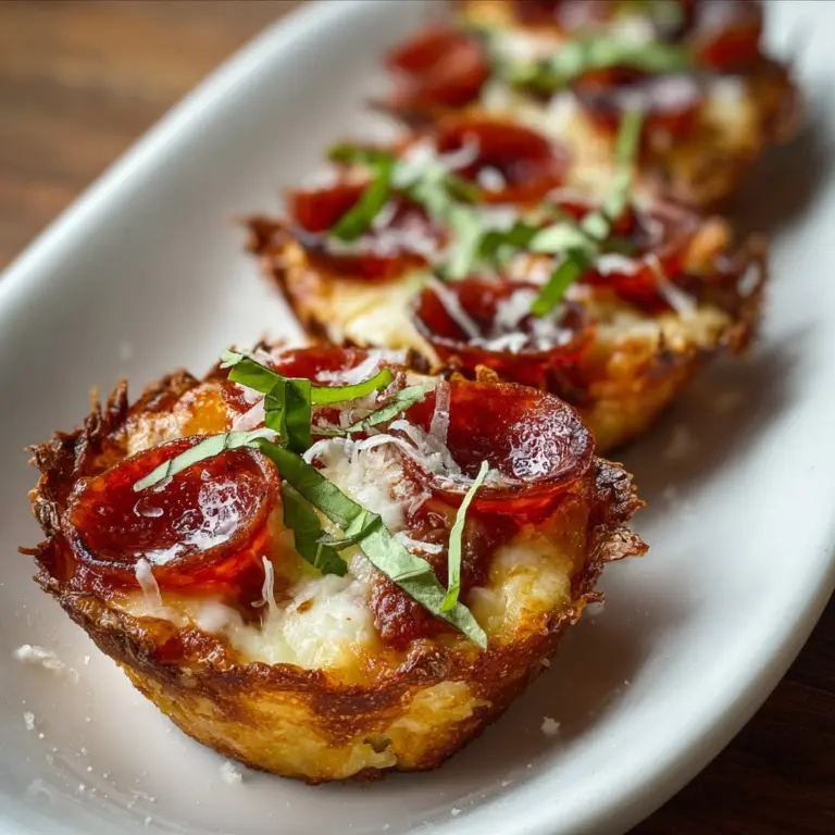 Low Carb Pizza Bowls Recipe