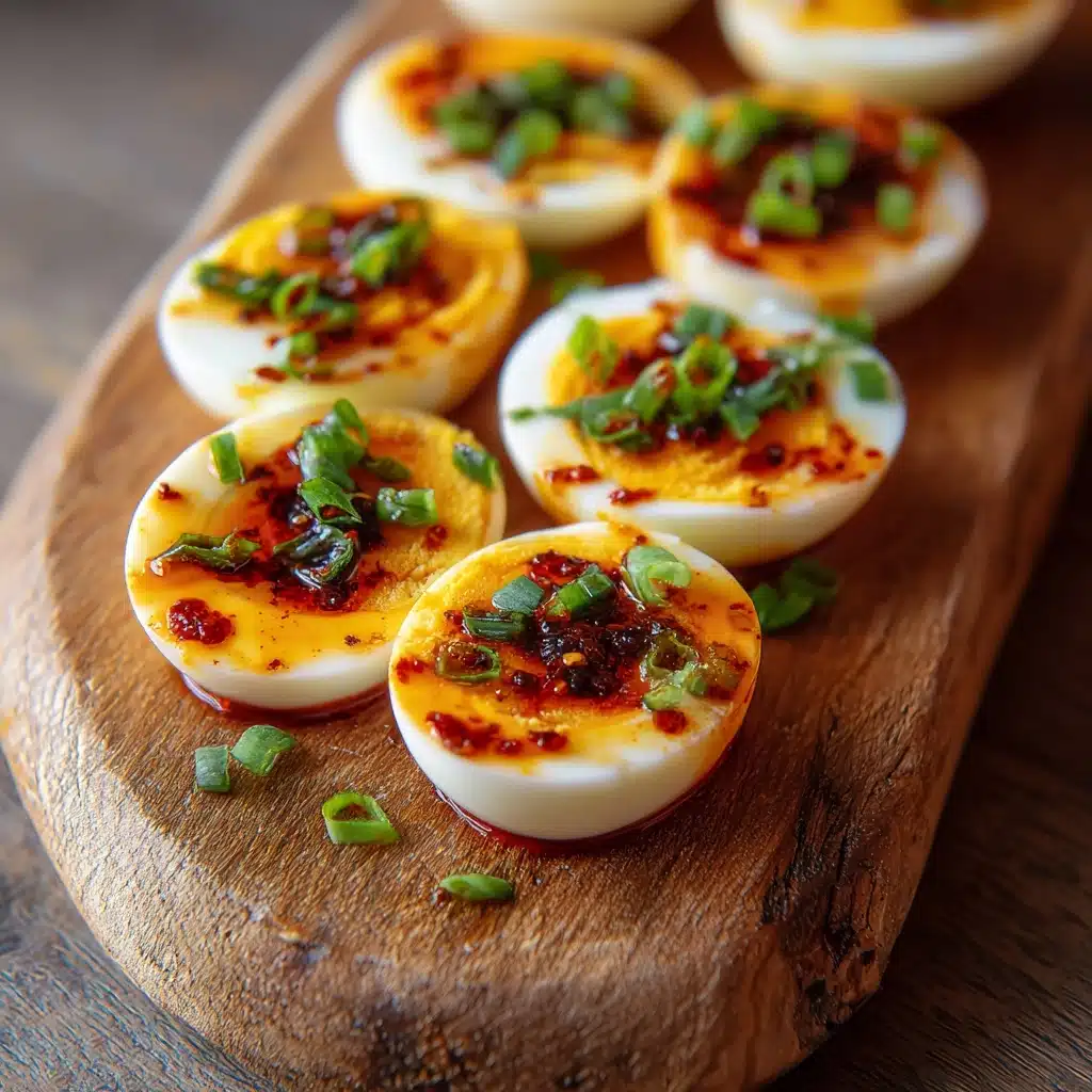 Soy Marinated Eggs (Korean Mayak Eggs) Recipe - Recipe Image