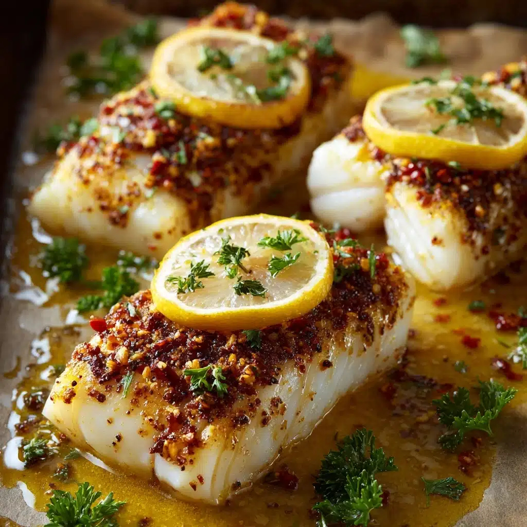 Lemon Butter Baked Cod Recipe