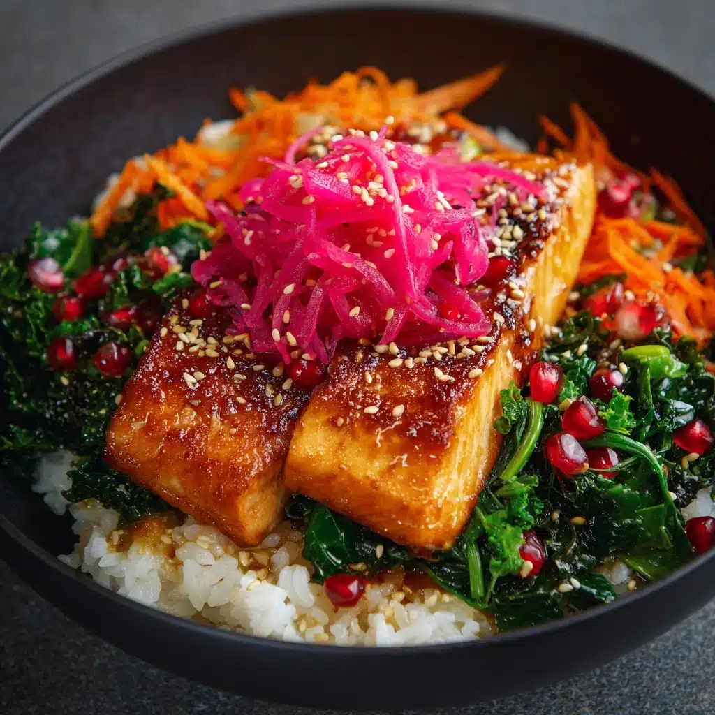 Crispy Salmon & Rice Bowl Recipe - Recipe Image