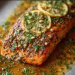 Lemon Garlic Butter Salmon Recipe