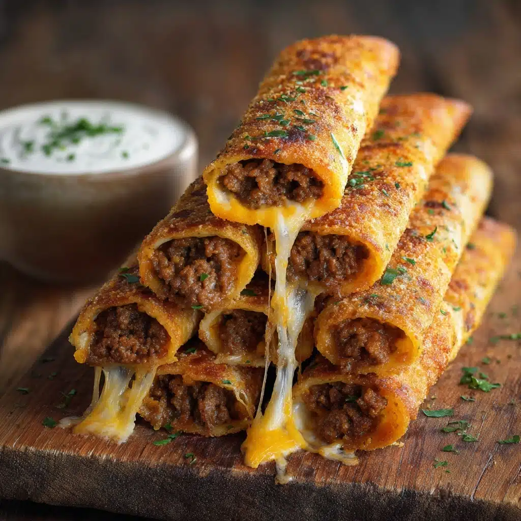 Cheesy Taco Sticks Recipe - Recipe Image