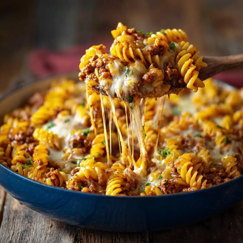 Cheesy Taco Pasta Recipe - Recipe Image