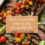 Cilantro Lime Flank Steak Recipe