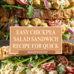 Chickpea Salad Sandwich Recipe