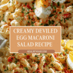 Deviled Egg Macaroni Pasta Salad Recipe