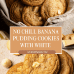 No Chill Easy Banana Pudding Cookies Recipe