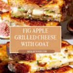 Fig Apple Grilled Cheese Recipe