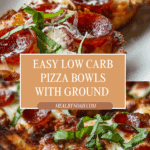 Low Carb Pizza Bowls Recipe