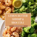 Lemon Butter Shrimp and Broccoli Skillet Recipe