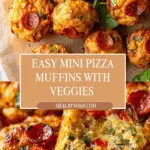 Mini Pizza Muffins Recipe