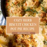 Herb Biscuit Chicken Pot Pie Recipe
