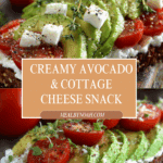 High-Protein Avocado & Cottage Cheese Snack Recipe