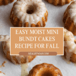 Easy and Moist Mini Bundt Cakes Recipe