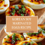 Soy Marinated Eggs (Korean Mayak Eggs) Recipe
