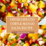 Grilled Corn and Bell Pepper Mango Salsa Recipe