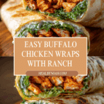 Buffalo Chicken Wraps Recipe