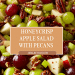 Apple Salad with Honeycrisp Apples, Celery, Grapes, Pecans Recipe