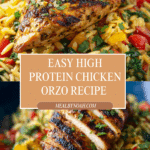 High Protein Chicken Orzo Recipe