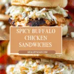 Spicy Buffalo Chicken Sandwiches Recipe