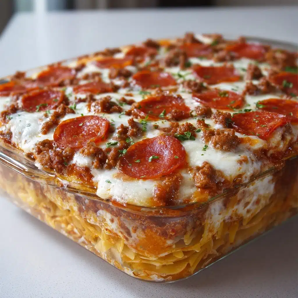 Meat Lovers Pizza Casserole Recipe