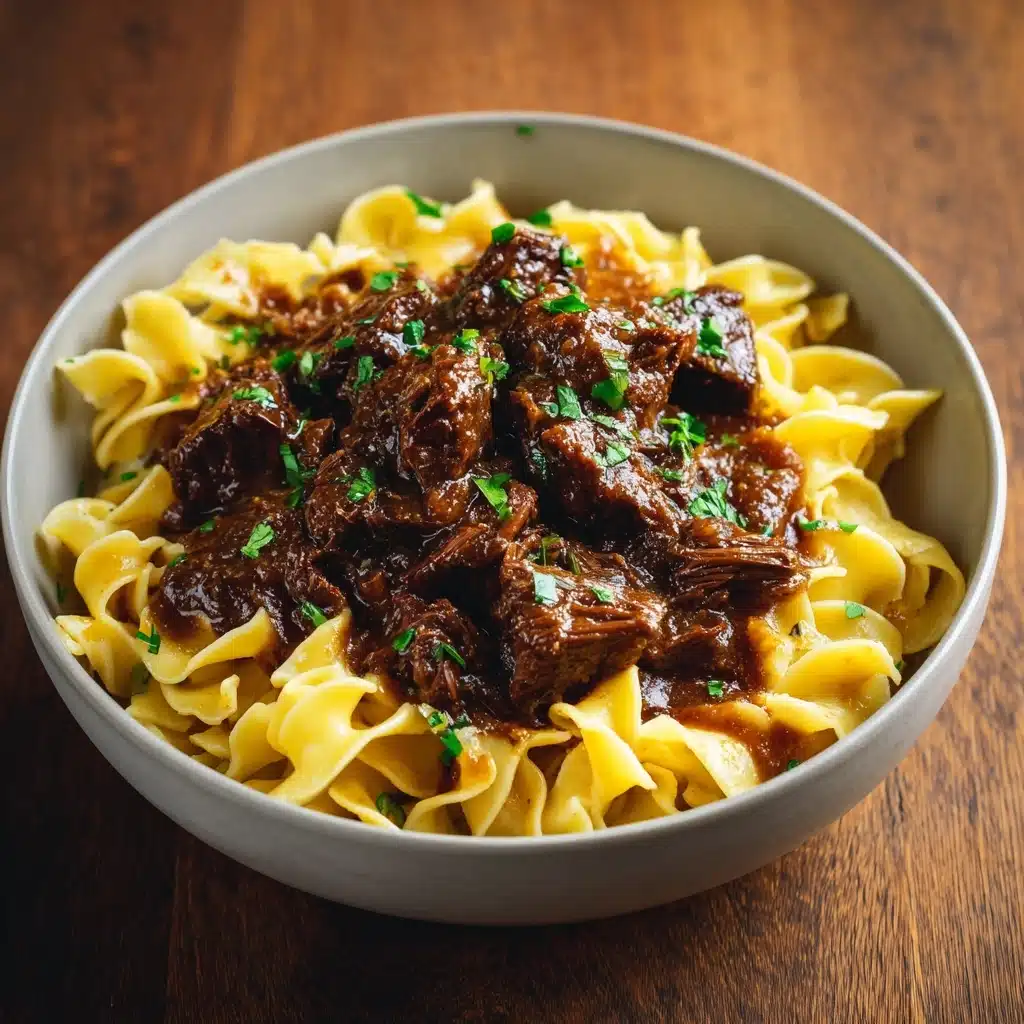 french onion beef and noodles Recipe - Recipe Image
