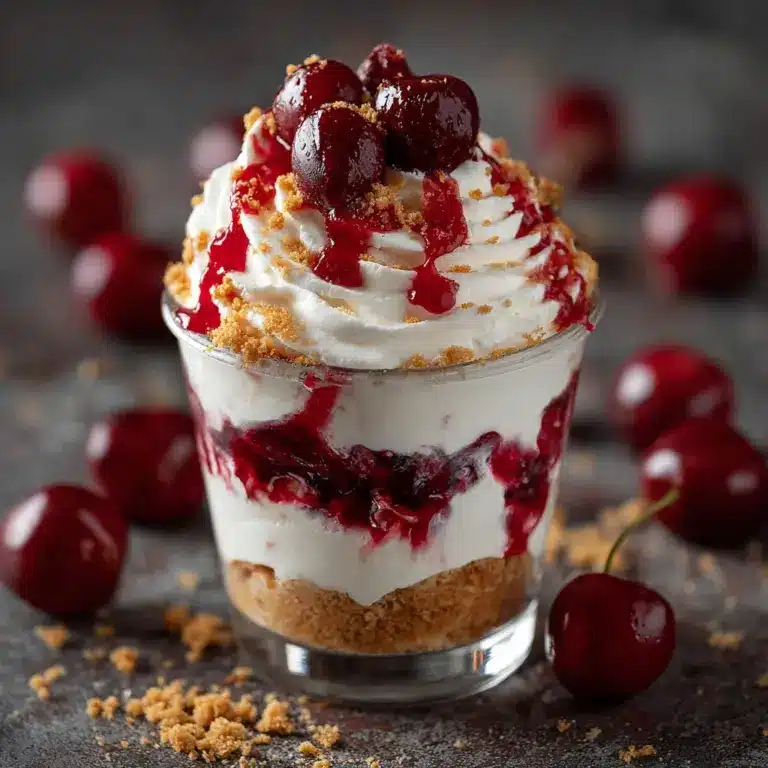 Delectable Cherry Cheesecake Fluff Recipe