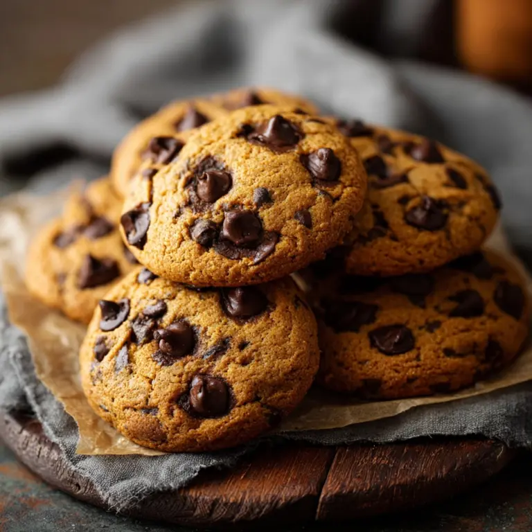 Pumpkin Chocolate Chip Cookies Recipe