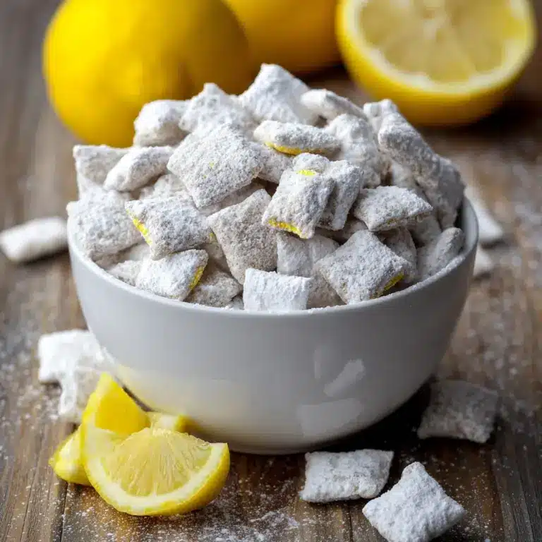 Lemonade Puppy Chow Recipe