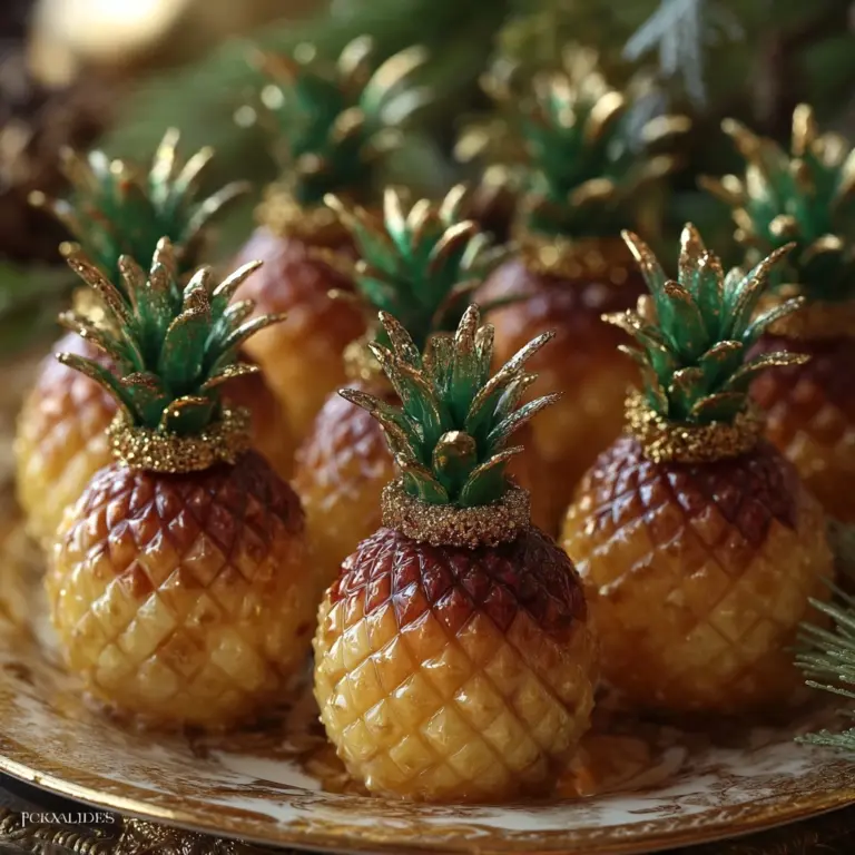 Pineapple Christmas Balls Recipe