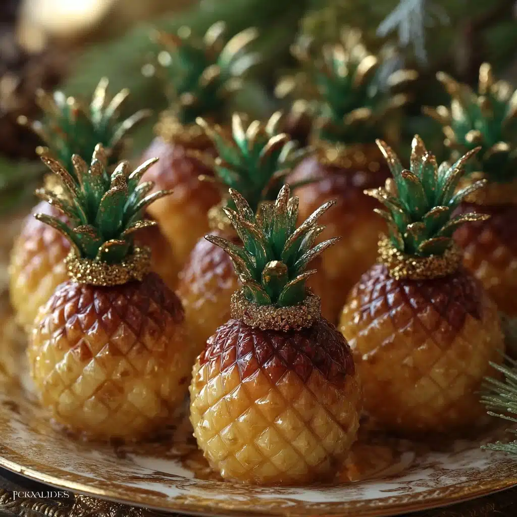 Pineapple Christmas Balls Recipe