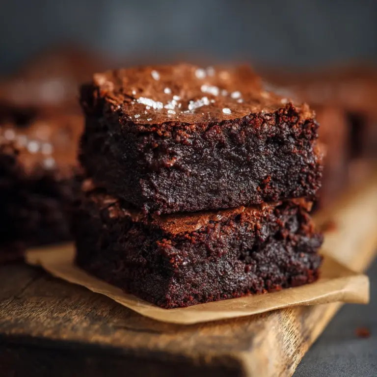 Homemade brownies Recipe