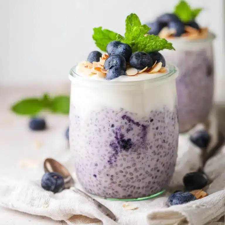 Blueberry Chia Seed Pudding Recipe