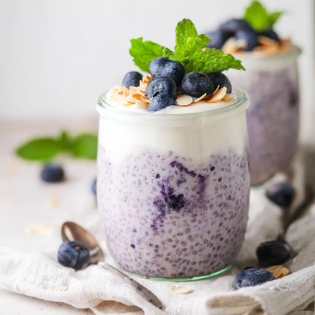 Blueberry Chia Seed Pudding Recipe