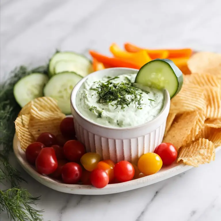 Creamy Cottage Cheese Dip Recipe