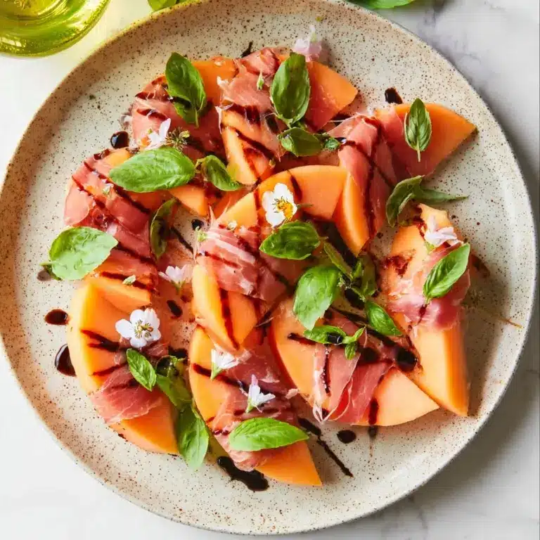 Refreshing Prosciutto and Melon Recipe
