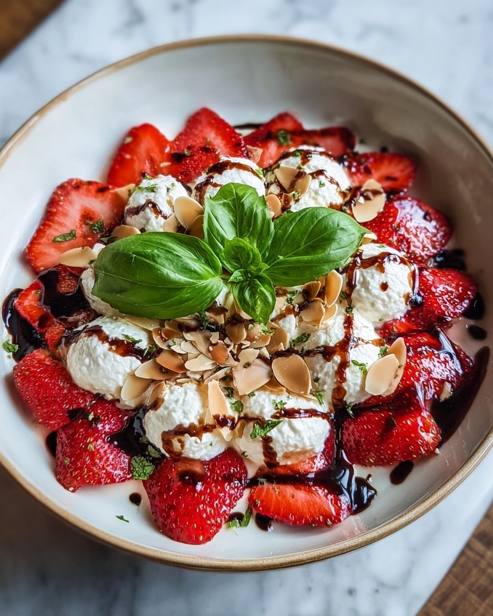 Burrata Strawberry Salad – A Fresh and Elegant Delight Recipe