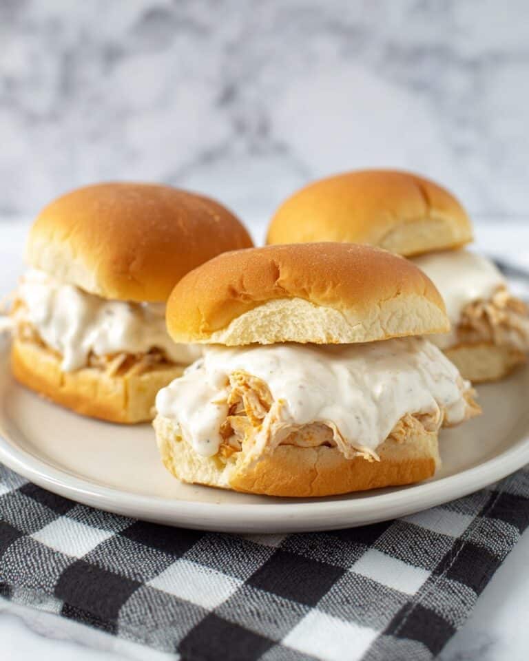 Instant Pot Alabama White Sauce Sliders Recipe