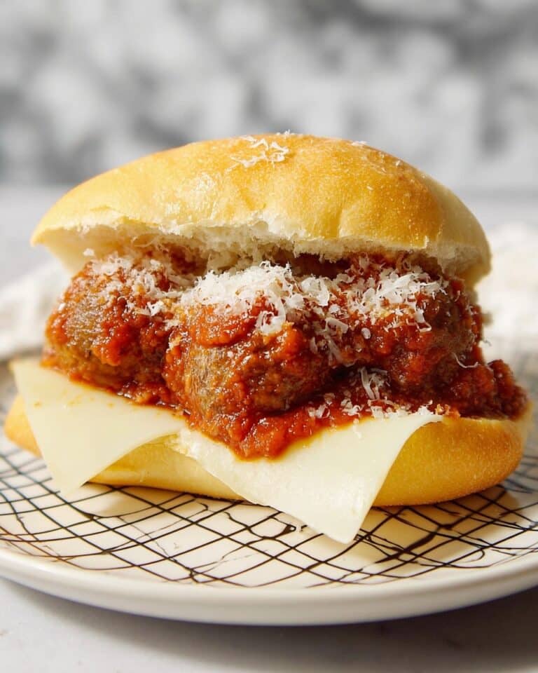 Instant Pot Parmesan Meatball Subs Recipe