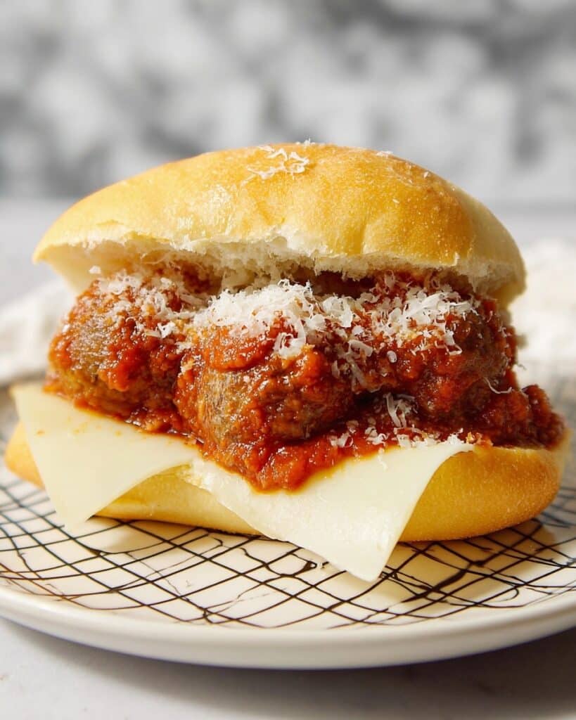 Instant Pot Parmesan Meatball Subs Recipe