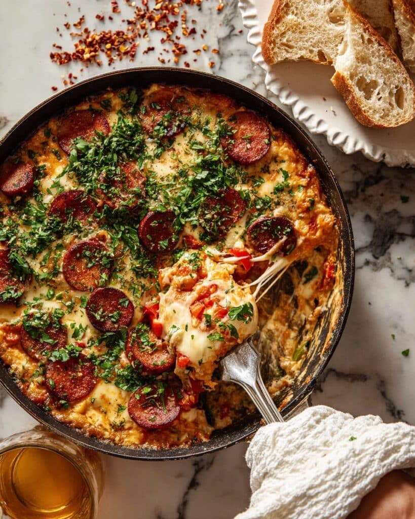 Sloppy Hot Italian Cheese Dip Recipe