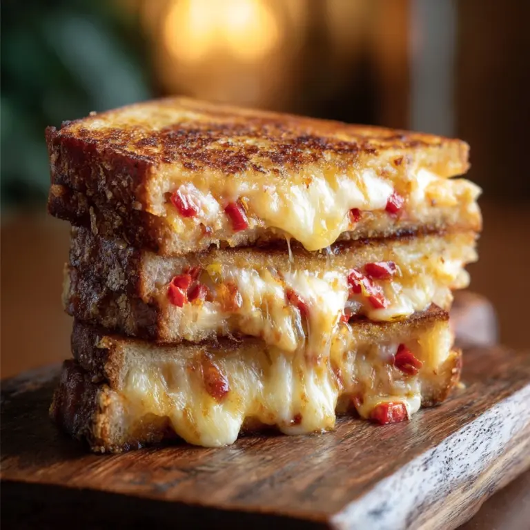 Hawaiian Pizza Grilled Cheese Sandwich Recipe