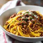 Cheesy Ground Beef Pasta Recipe
