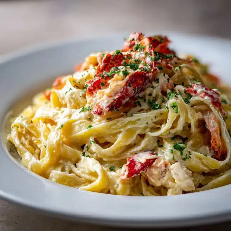 Crab Fettuccine Alfredo Recipe
