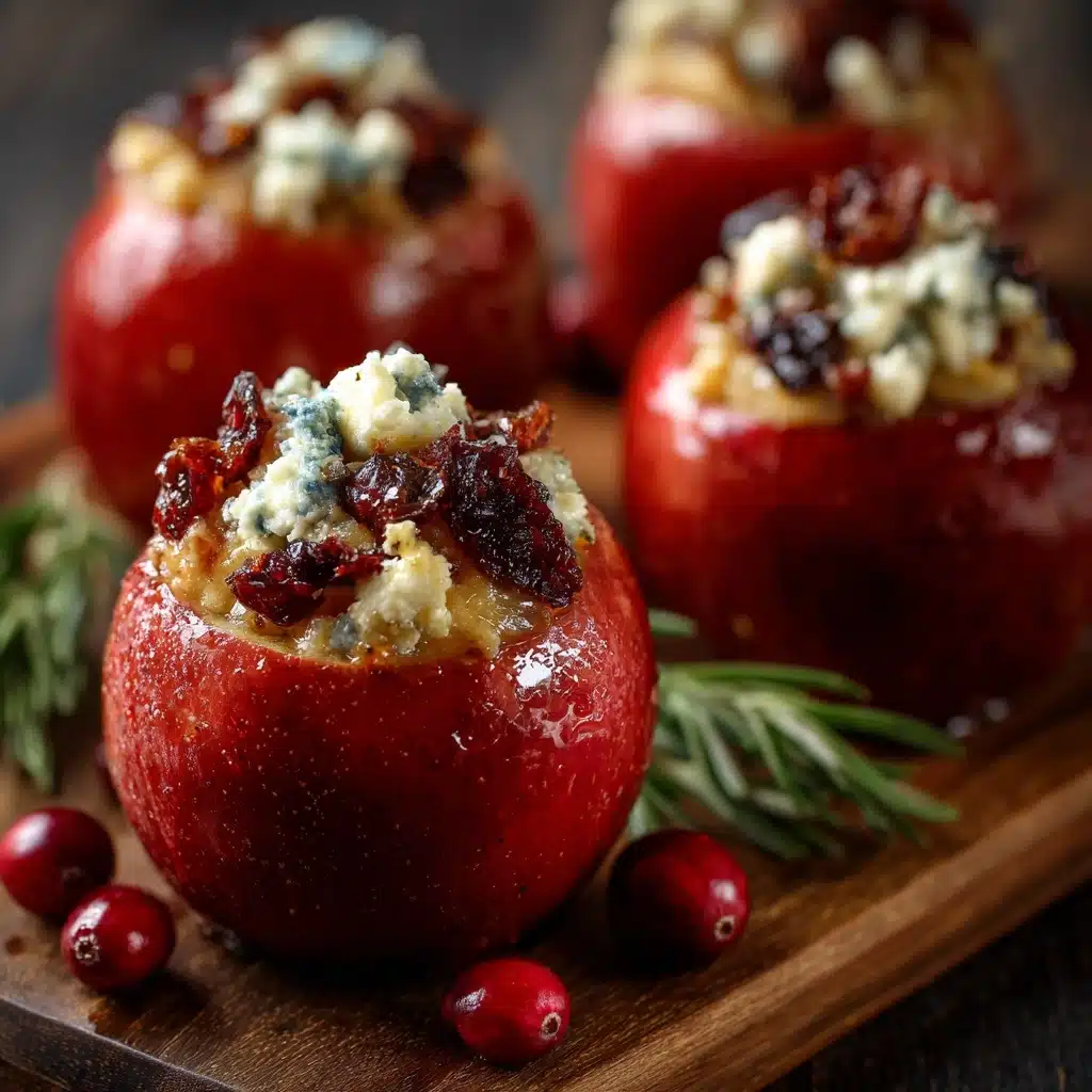 Baked Apples with Feta, Honey, and Cranberries Recipe - Recipe Image
