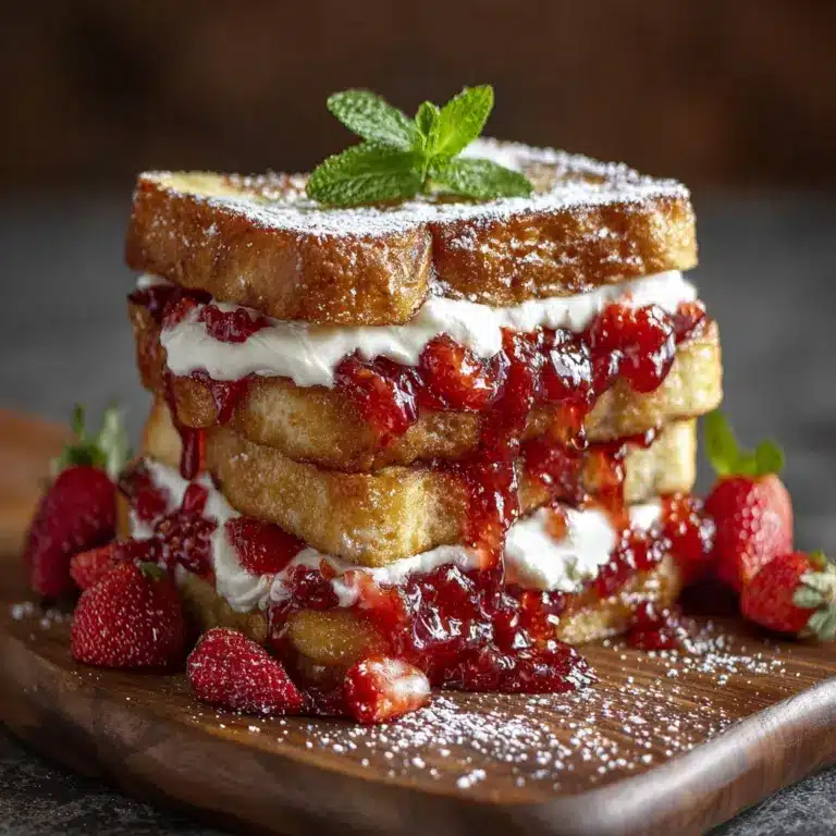 Fried Strawberry Cheesecake Sandwiches Recipe