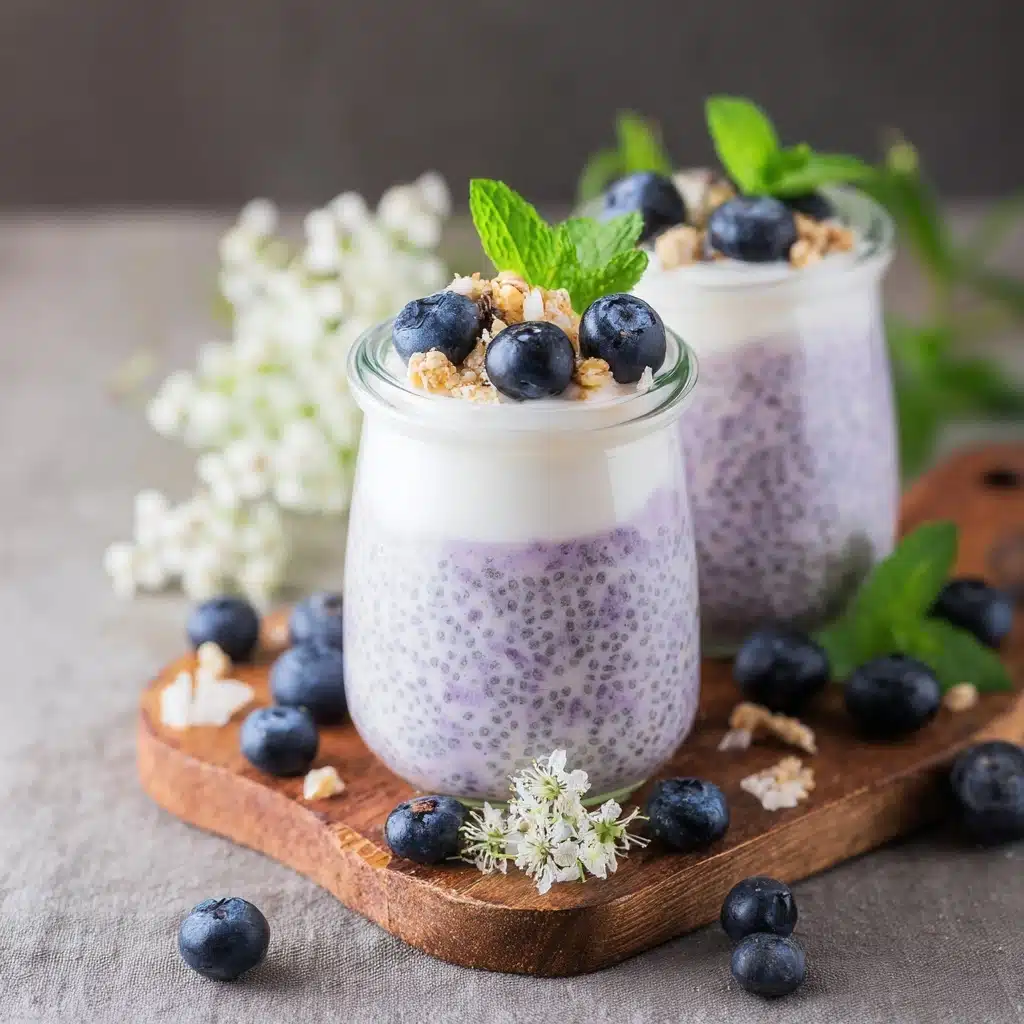 Blueberry Chia Seed Pudding Recipe - Recipe Image