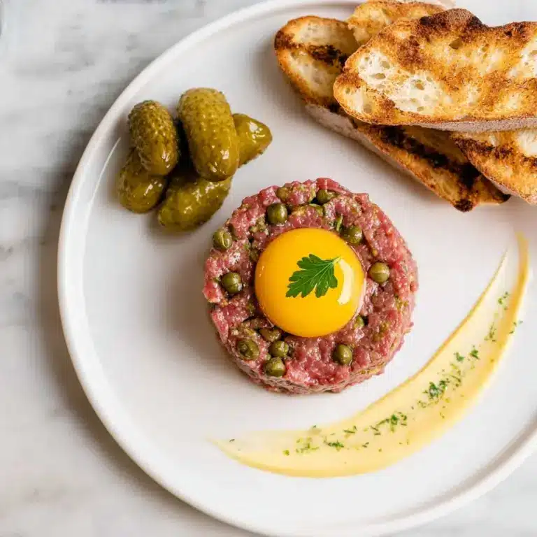 How to Make Classic Steak Tartare (Beef Tartare) Recipe