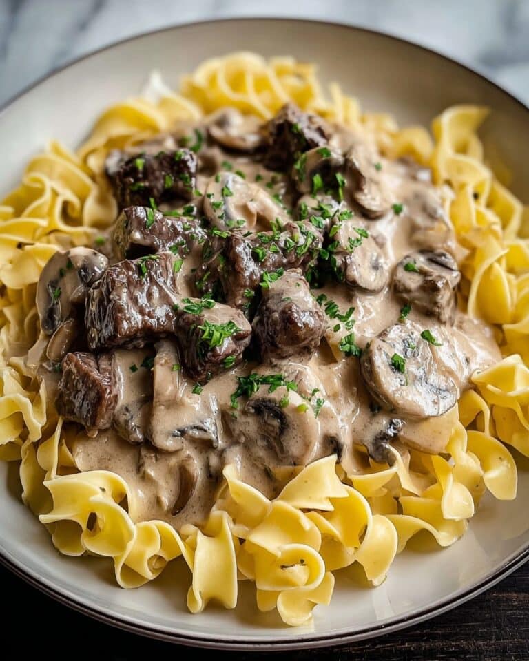 Creamy Instant Pot Beef Stroganoff: Classic Comfort Food Made Easy Recipe