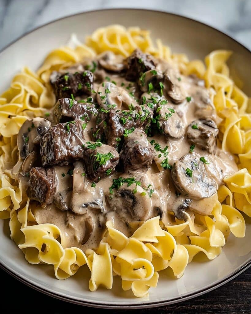 Creamy Instant Pot Beef Stroganoff: Classic Comfort Food Made Easy Recipe